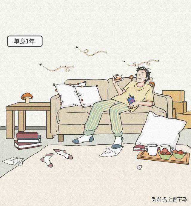 漫画 单身久了的人,心理真的会变态