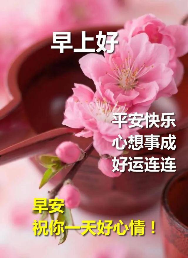 早晨安好:据说早上起来就能收到祝福的人,是世上最幸福的,早安