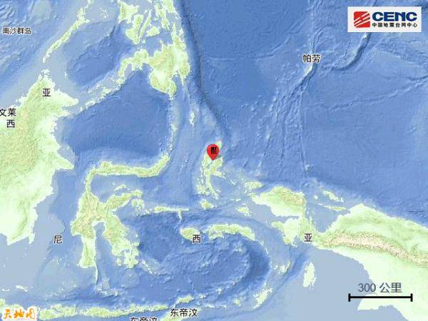 印尼哈马黑拉岛发生5.4级地震
