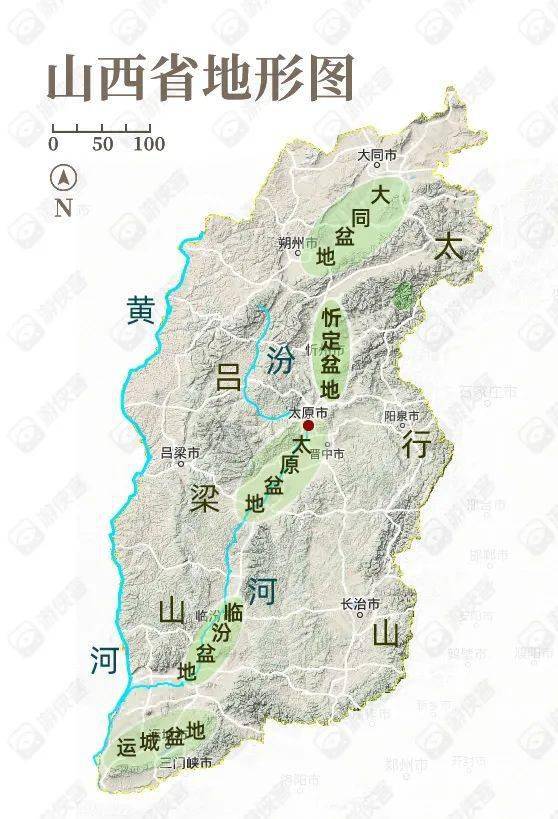 山西位于华北地区,  山区面积占全省80%,这里有太行山的雄壮,黄河水的