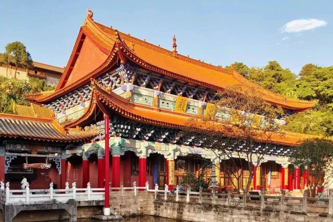 昆明市内最大的佛教寺庙,也是云南省和昆明市佛教协会的所在地是哪里?