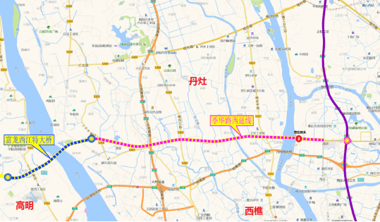 牵手"佛山第一桥"!未来季华路西延线将从中心区直通高明