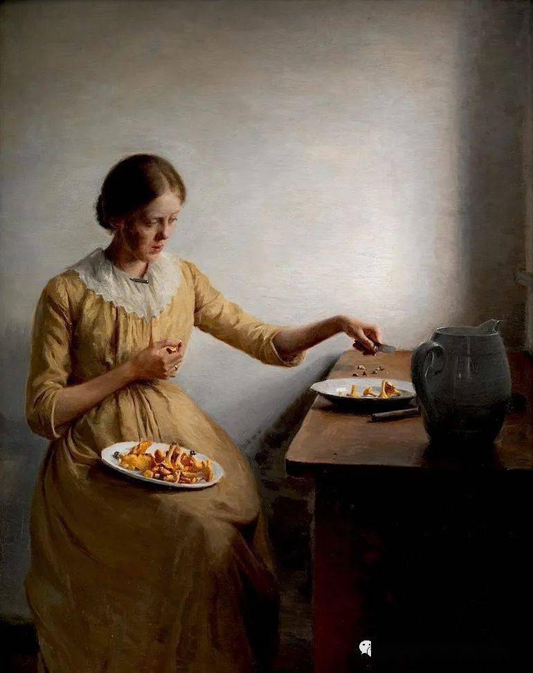 丹麦著名画家和版画家彼得 伊尔斯特德(peter ilsted)作品