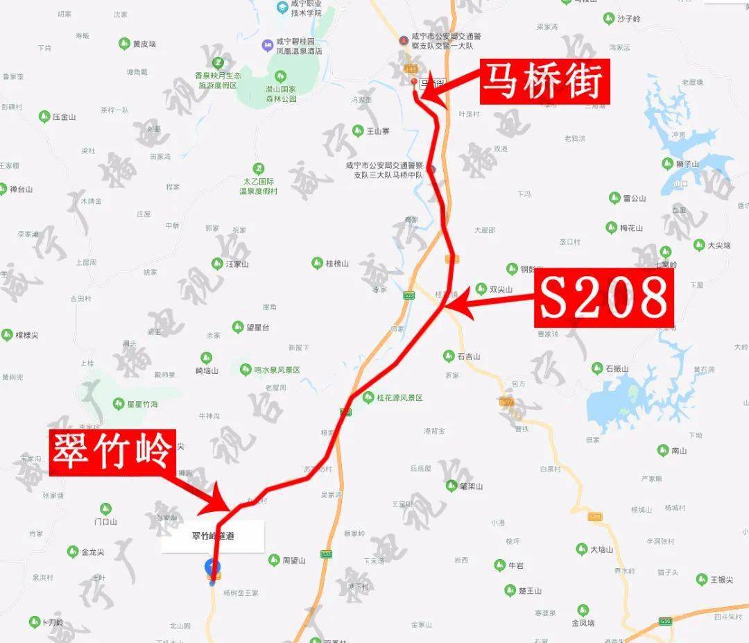 2020年7月1日至2021年6月30日 二,管制区域 1,s208省道横路线15km至35