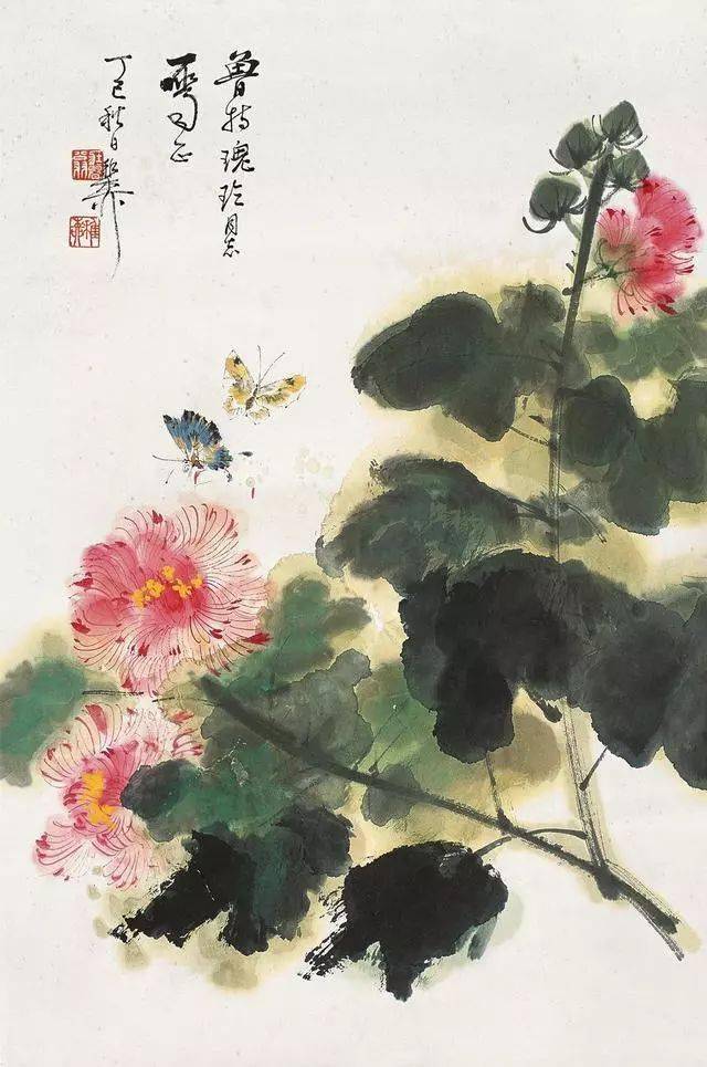 謝稚柳 花鳥圖 謝稚柳× 花鳥畫集萃_谢稚柳