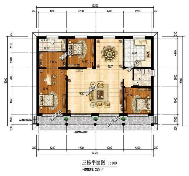 内蒙古三兄弟28万建连排中式别墅成为大草原一道靓丽的风景线