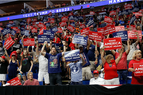 竞选|特朗普竞选集会上称检测越多确诊越多 竟建议放慢检测速度