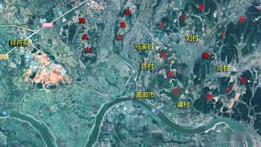 锦江穿越宜春,万载,宜丰,上高四区县的境域后流入高安市境,然后,从