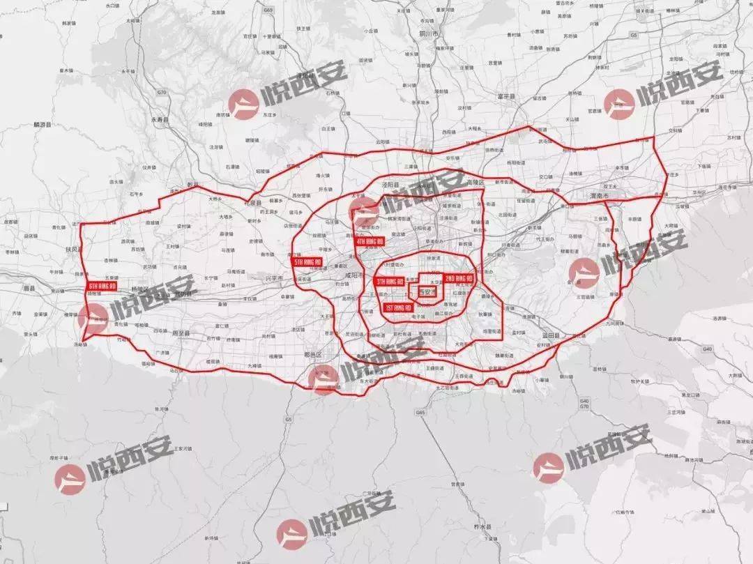 图/悦西安当前,西安正加快实施《中心城区交通优化提升规划及三年行动