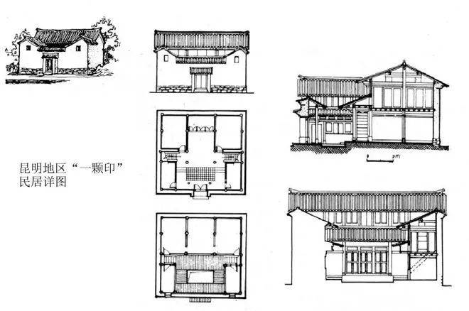 中国传统建筑民居发展脉络及类型