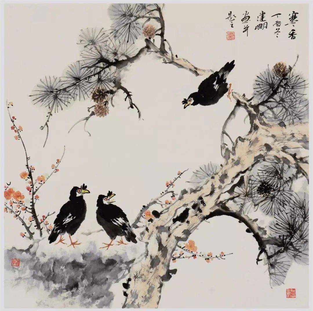 笔墨精致而不寡淡,意象清冷而不孤傲