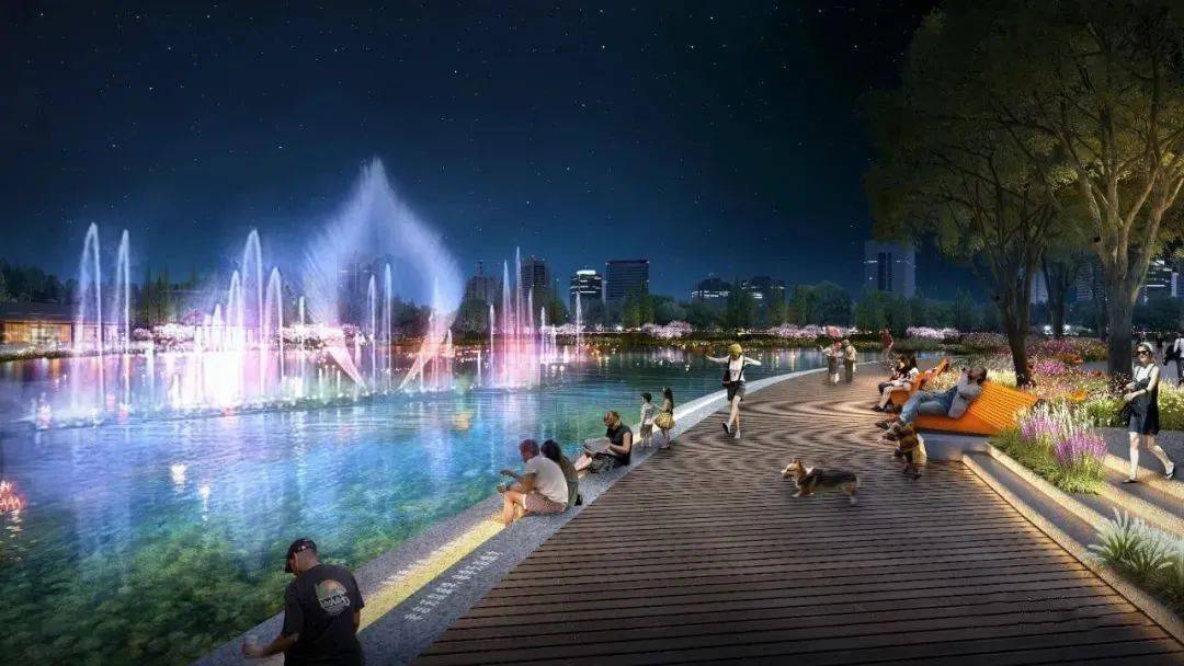 抢先看!江油靛池湿地公园高清效果图