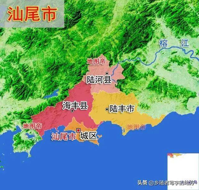 2020广东省21个地级市行政区划最新介绍