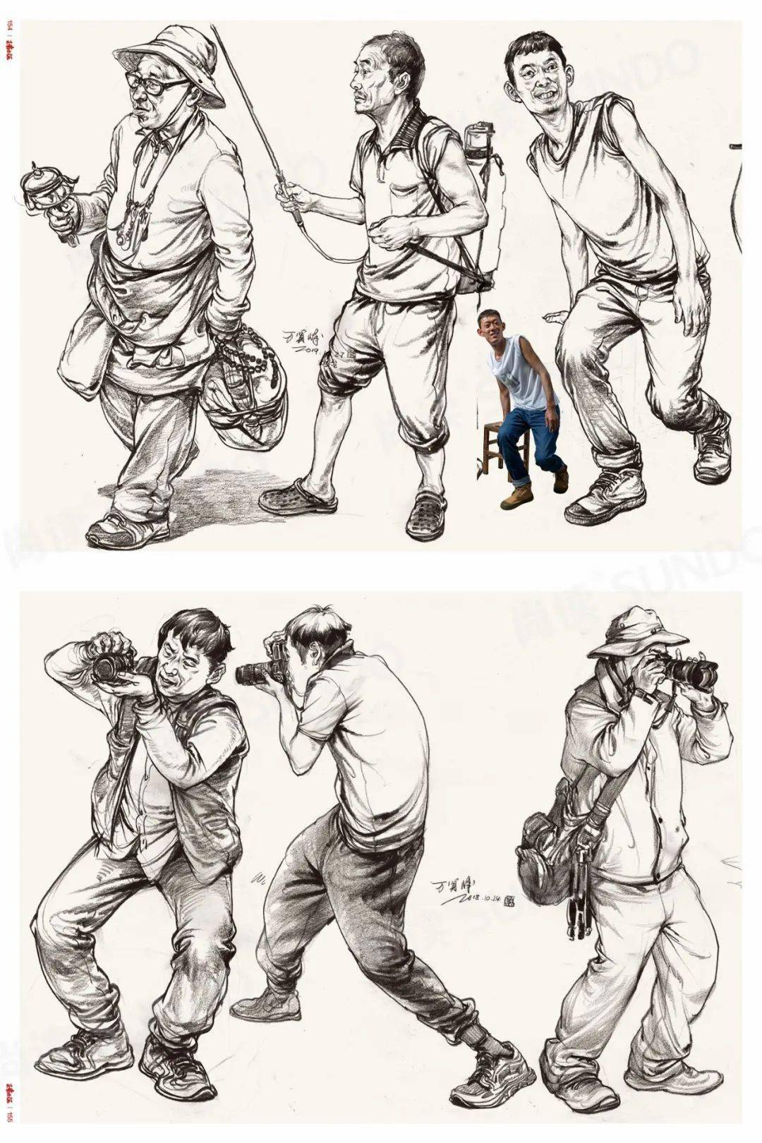 《王者出征-人物速写》在无数次推翻重画中,今天!他终于来啦!