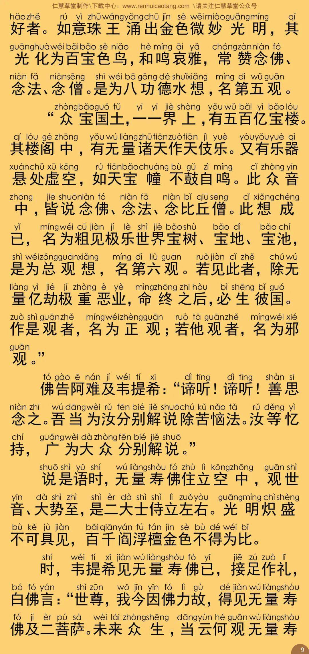 无量寿经简谱_无量寿经图片(2)