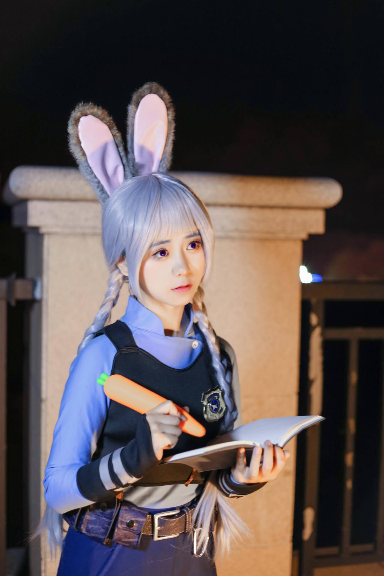 疯狂动物城朱迪拟人cosplay