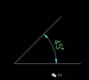 【autocad教程】_角度