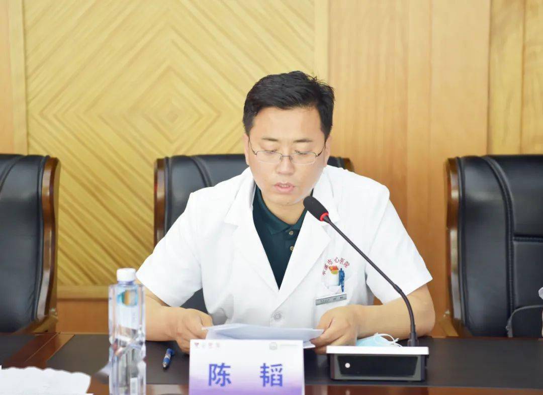 启动会上,本溪市中心医院院长助理陈韬发表了热情洋溢的讲话.