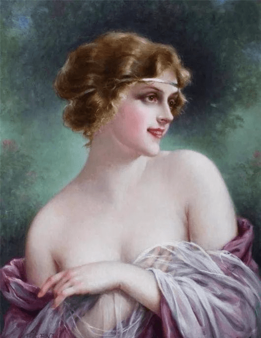 人体艺术西方古典油画中那些身姿丰盈的性感女神