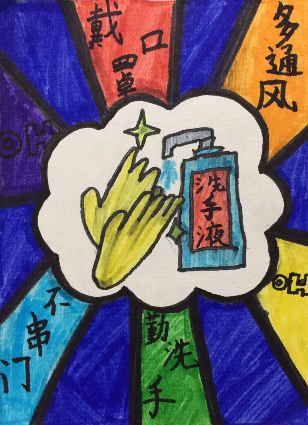 "抗击疫情,成长有我"儿童绘画比赛投票开始,快来支持你的心水作品!