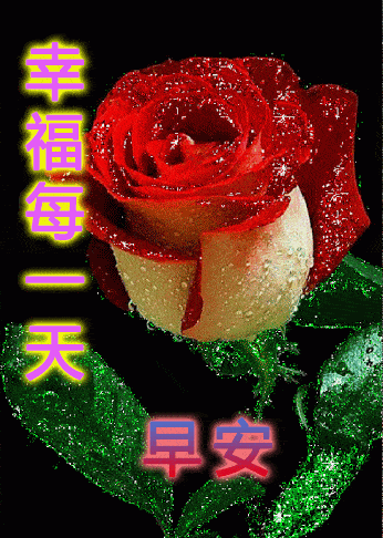 7月最新特漂亮的早上好动态表情图片鲜花带字 早上好暖心问候语短信