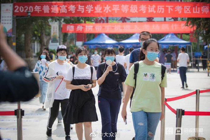考点|探访济南高考考点：特殊时期进考场需经过这六步