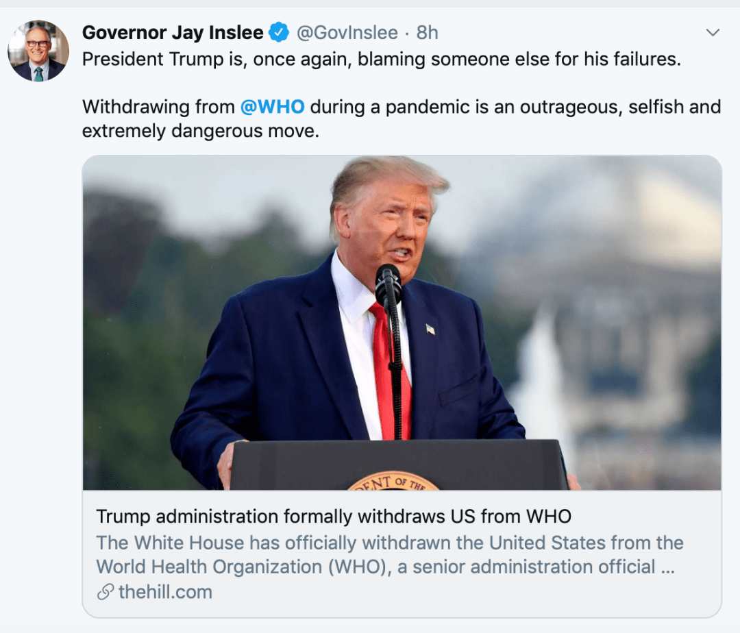 欠费|确诊近三百万、欠费2亿美元，特朗普退出世卫的五大问题