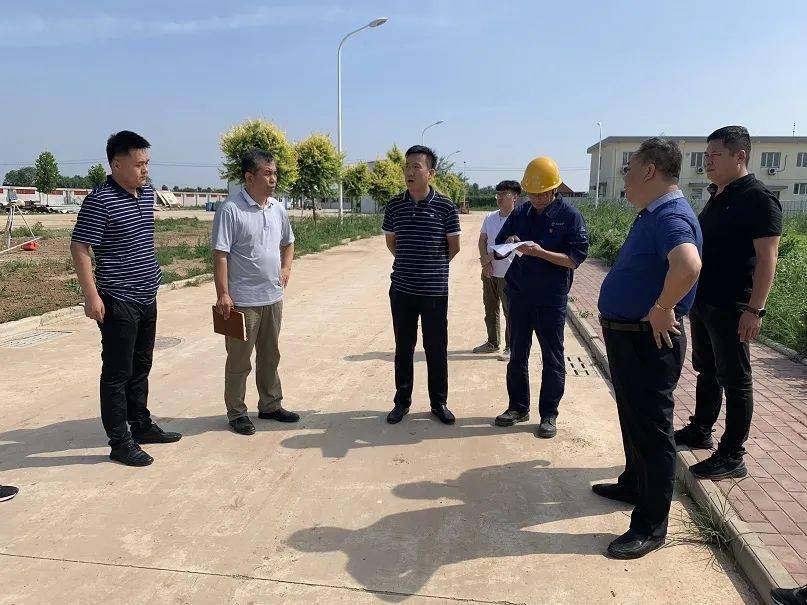 调研组由区党工委副书记,管委会常务副主任刘广宁带队,区生态环境分局