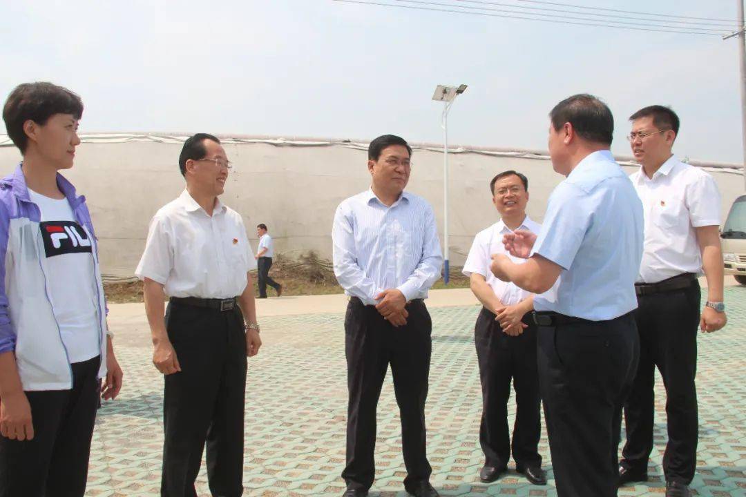省市有关领导到五图街道看望省派昌乐县乡村振兴服务队