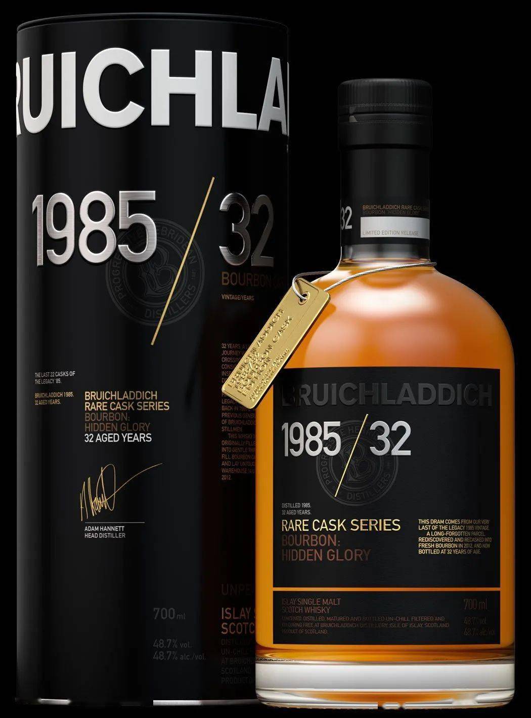 bruichladdich 风云1985威士忌 32年