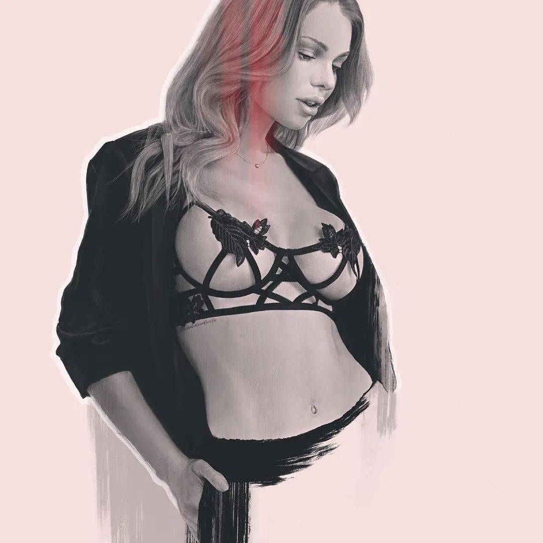 大神|时装画灵感|三庭五眼傻傻分不清楚?大神Nadia Coolrista超美步骤分享!