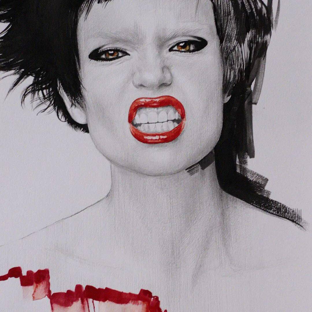 大神|时装画灵感|三庭五眼傻傻分不清楚?大神Nadia Coolrista超美步骤分享!