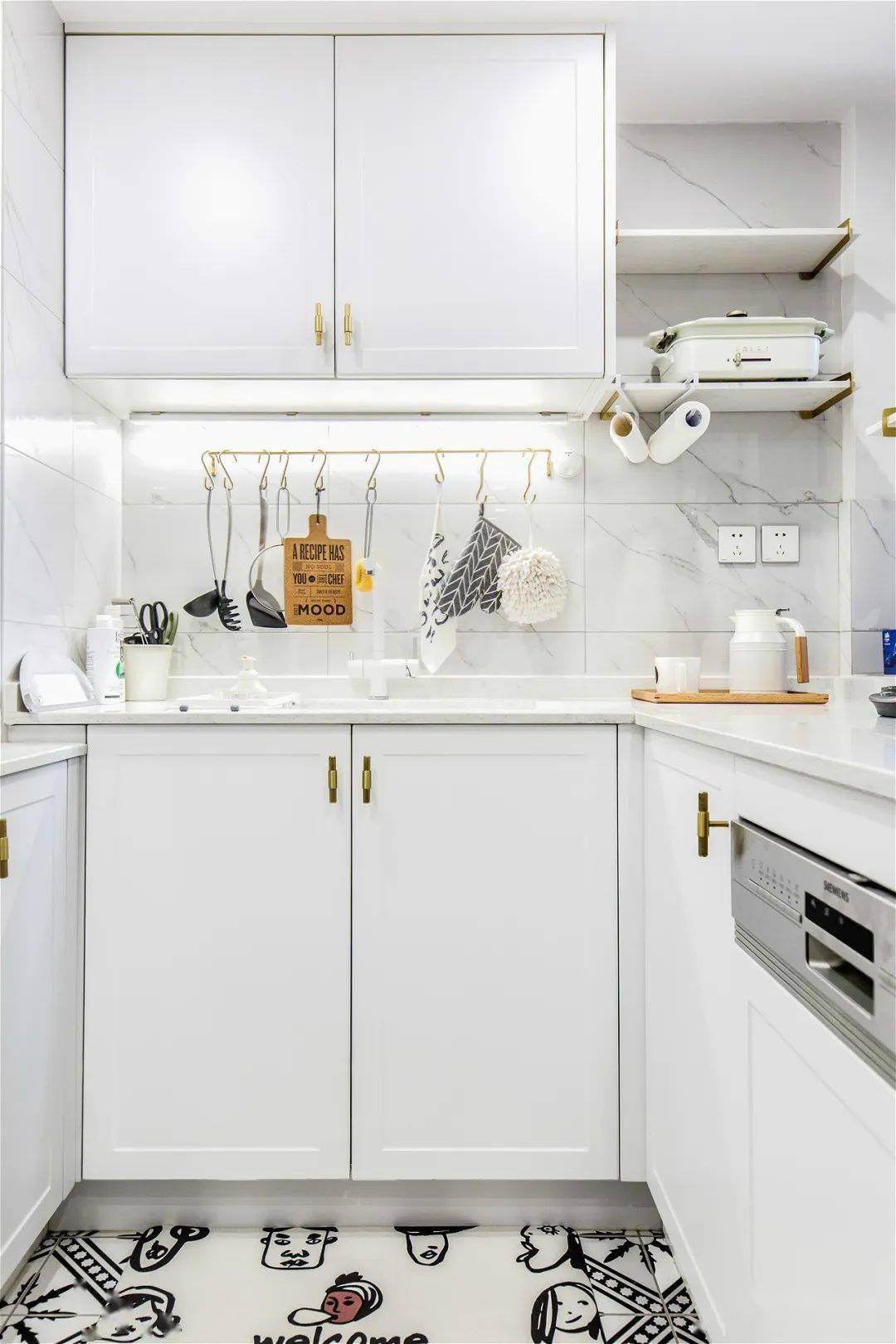 元素|美到窒息！北京夫妻的135㎡两室，多种vintage元素，打造极致惊艳之家！