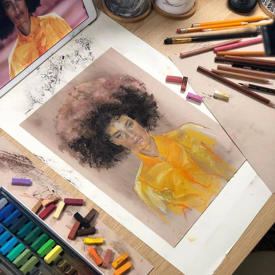 大神|时装画灵感|三庭五眼傻傻分不清楚?大神Nadia Coolrista超美步骤分享!