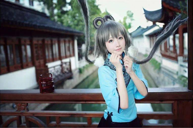 cosplay次元文化【之】vocaloid中国系列洛天依民风cos