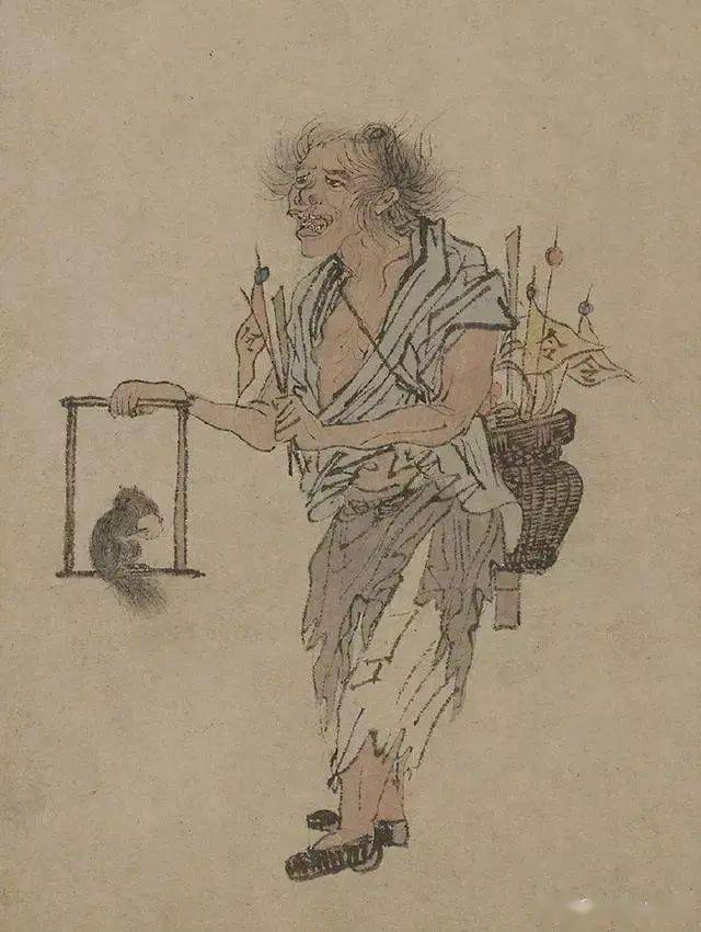 明 周臣 《流民图》_山水