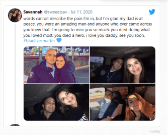 邮报|美国得州警察出警时中枪身亡，女儿悼念父亲：警察的命也是命！