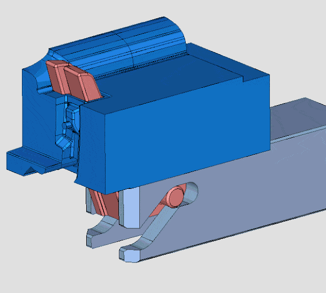 【动图】模具机械设计的好案例,经典模具结构原理图