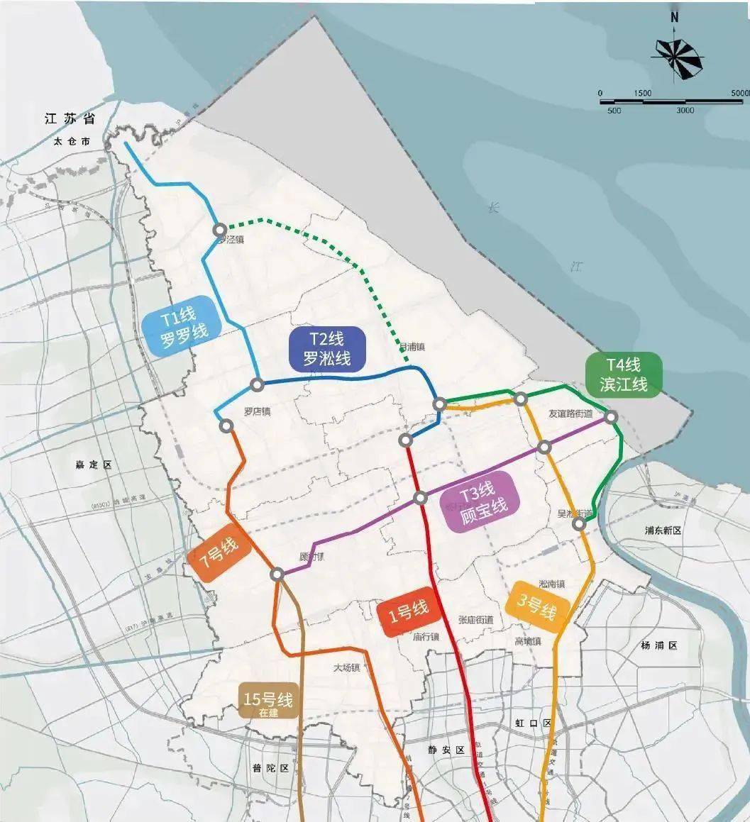 图中一切资料仅供参考)还有将开通的地铁15号线以及规划中的中运量t3