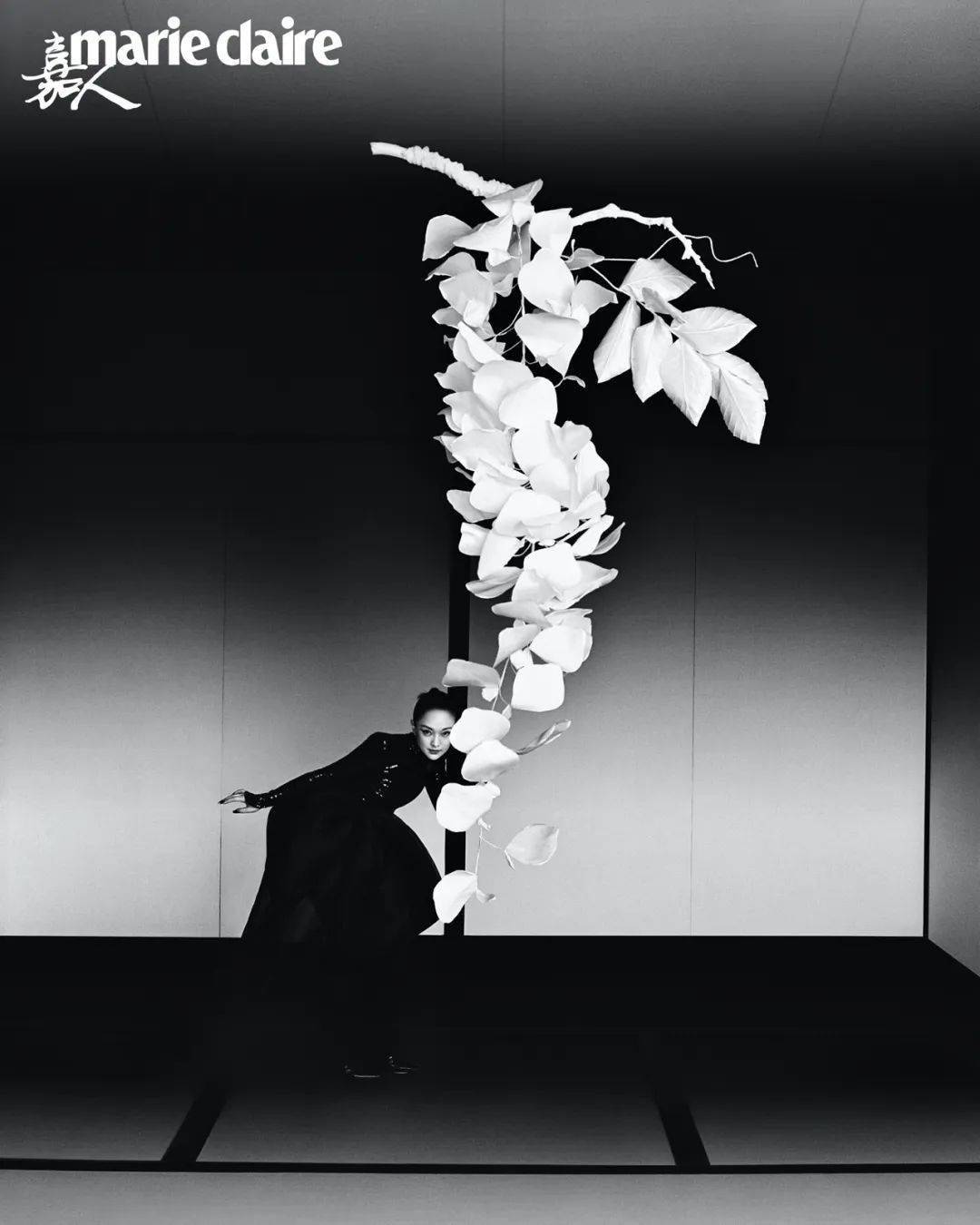 黑色|周迅 旁观｜嘉人封面