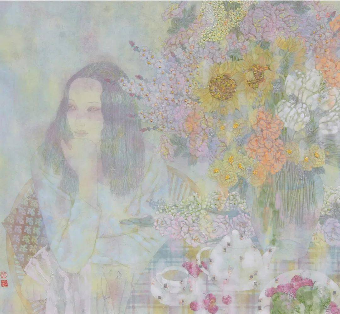中国著名女画家作品网络展