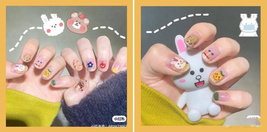 图鉴|100款美甲图鉴！巨好看！拿图去做！