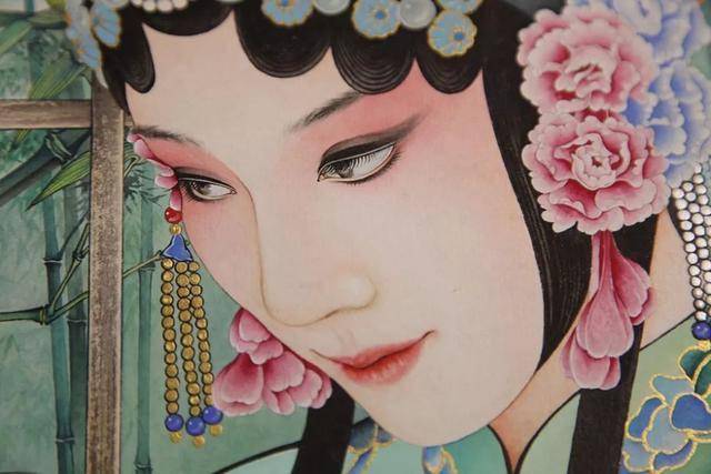 东方之美——丁己 京剧国粹人物及现代美女工笔画高清