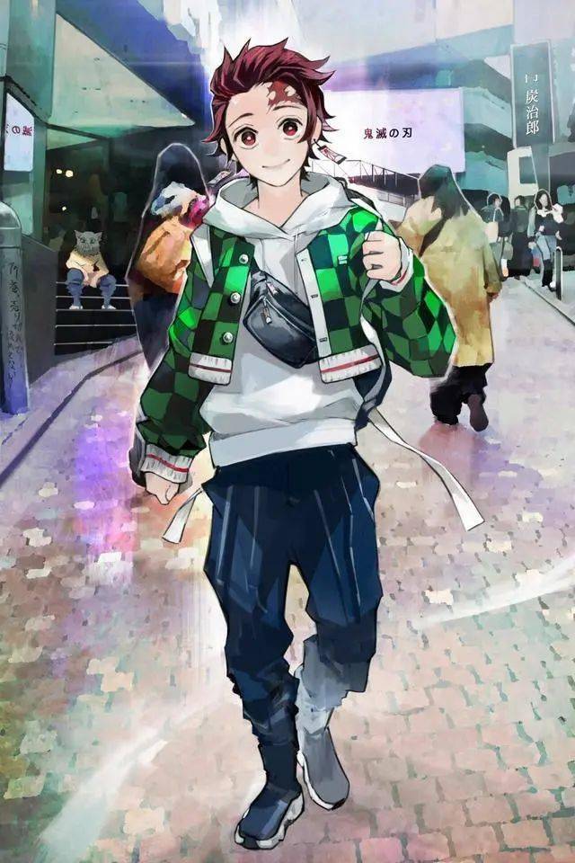 鬼灭之刃 | 当大家都穿着现代的服装,你们会喜欢吗?