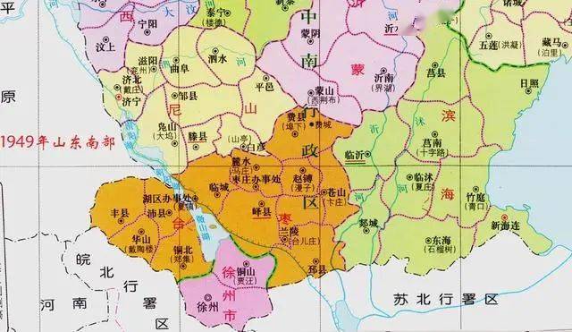 从数十张老地图带你了解枣庄从夏商到现代的行政区域变迁