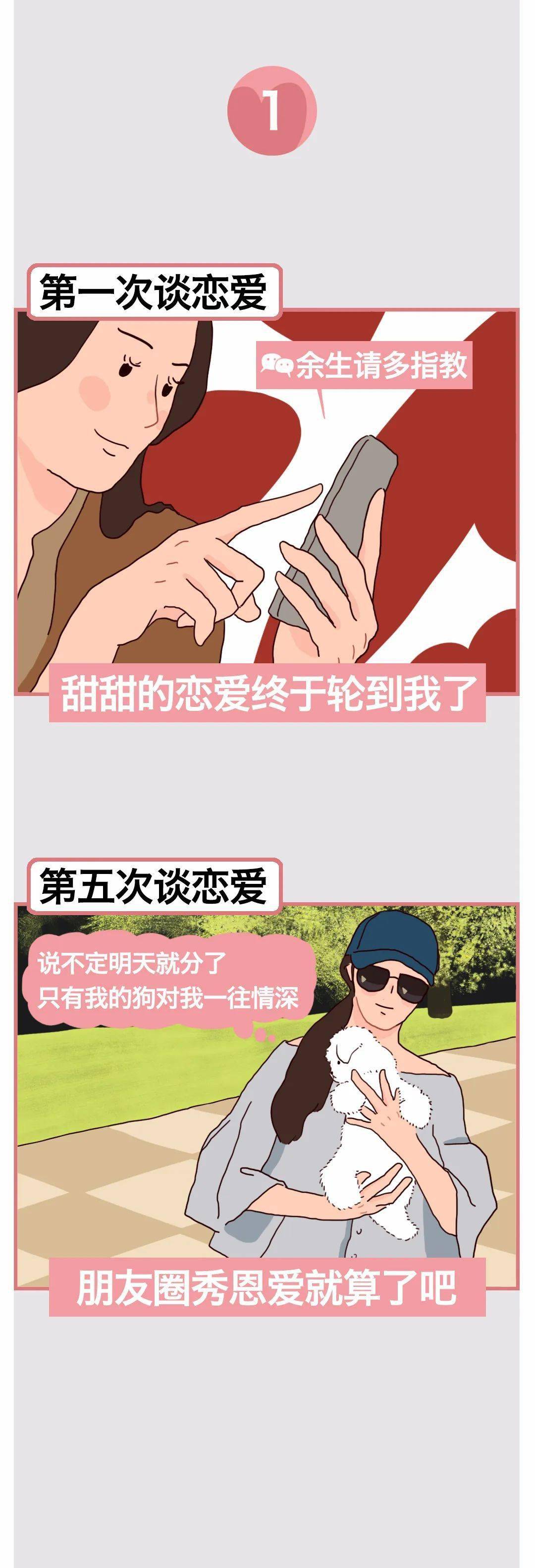 女生第一次和第五次的区别.