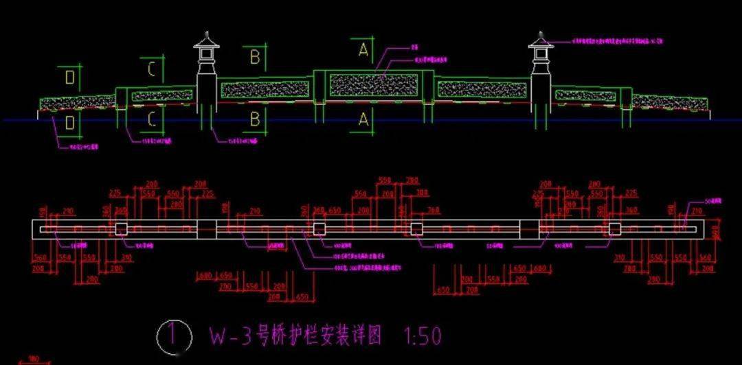 吊桥-栈桥-拱桥-步行桥-石桥-木桥-廊桥-民俗桥-70套各类景观桥cad