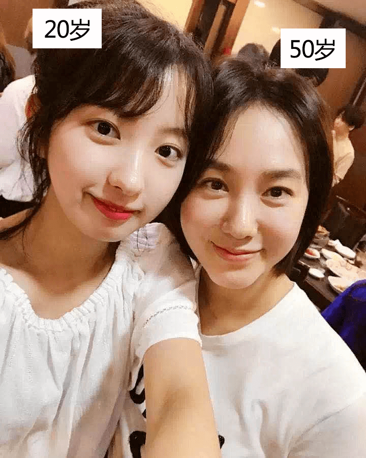 网友|“韩国童颜美女”私照曝光！50岁撩到国民男神，网友酸哭：这女人段位太高！