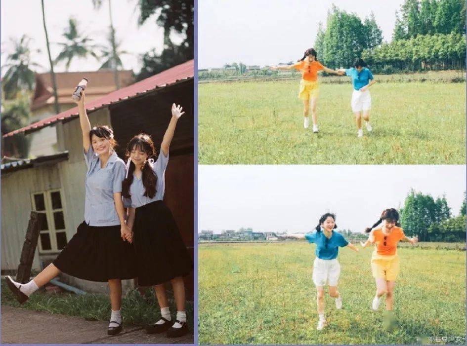 姿势|闺蜜照这样拍，比情侣照还甜！