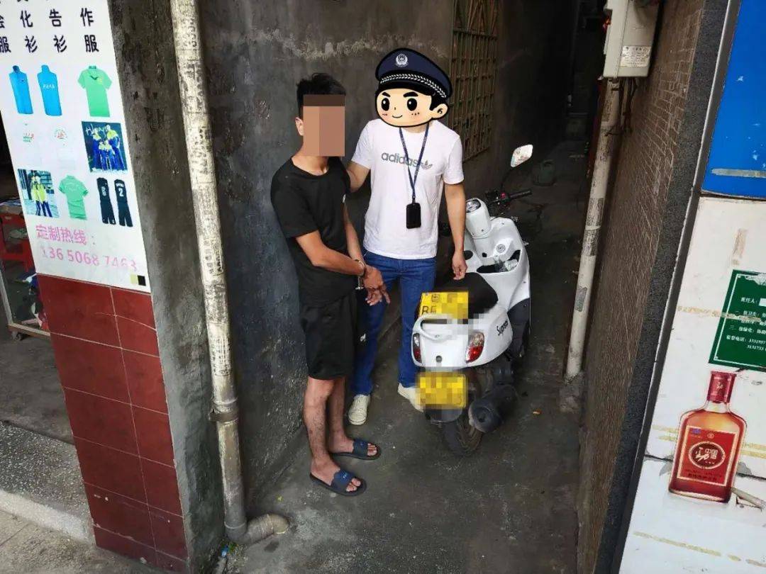 龙川一12岁小男孩盗窃快递物品被警方抓获